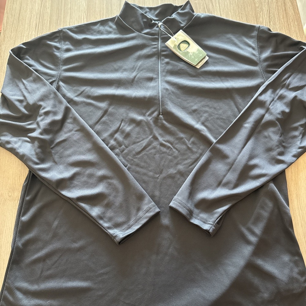 Nike ACG Mens XL Base Layer 1 Vintage Quater Zip Long Sleeve Pullover Outdoors